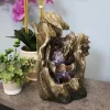 Sunnydaze Decor Sunnydaze Indoor Home Decorative Cascading Caves Waterfall Tabletop Water Fountain With LED Lights - 14" -Outdoor Decoration Store GUEST 556659b2 f9d3 4821 af11 ab302bc4cb92