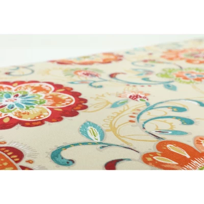 Set Of 2 Outdoor/Indoor Rectangular Throw Pillows Fanfare Sonoma - Pillow Perfect 4 Set Of 2 Outdoor/Indoor Rectangular Throw Pillows Fanfare Sonoma - Pillow Perfect - Image 2