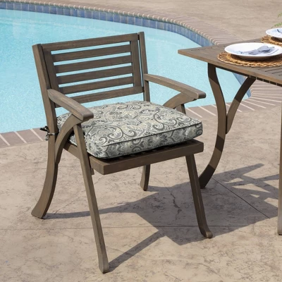 Arden Selections Indulge Plush PolyFill Seat Pad Aurora Damask Tan 3 Arden Selections Indulge Plush PolyFill Seat Pad Aurora Damask Tan