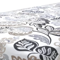 2pk Outdoor/Indoor Wrought Iron Seat Cushion Dailey Pewter Black - Pillow Perfect -Outdoor Decoration Store GUEST 57257add 0f54 4935 94bf daa77e0053ff