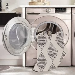 Warson Washable Outdoor Rug Ivory/Brown - Linon -Outdoor Decoration Store GUEST 593cac4e 849e 49f3 ac91 3ac54940af51