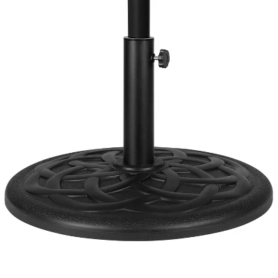 Emma And Oliver Bundled Set - 9 FT Round Umbrella & Universal Cement Waterproof Base 7 Emma And Oliver Bundled Set - 9 FT Round Umbrella & Universal Cement Waterproof Base - Image 5