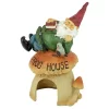 Design Toscano Gnome Frog House Garden Statue - Multicolored -Outdoor Decoration Store GUEST 5b5eddca 3d93 420c 997b d2ae96ade00f