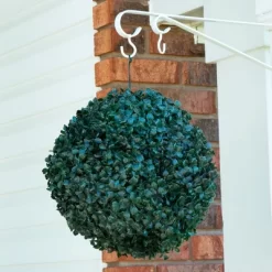 Solar Powered LED Faux Topiary Ball Pair Set Of 2 Pre-lit Artificial Boxwood Balls With Rechargeable Battery Outdoor Greenery Decor By Pure Garden -Outdoor Decoration Store GUEST 5d193758 01a8 4b1e 83ca eec538db86db