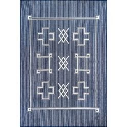 NuLOOM Hillary Geometric Global Indoor/Outdoor Patio Area Rug -Outdoor Decoration Store GUEST 5e351378 d928 40cb af2e 9887dba0227e