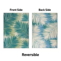 World Rug Gallery Floral Tropical Reversible Plastic Outdoor Rugs -Outdoor Decoration Store GUEST 5fe09f84 c057 4790 b88a b47b2c410685