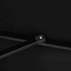 9' X 9' Mirage II Market Patio Umbrella With Auto-Tilt Black - Island Umbrella -Outdoor Decoration Store GUEST 601f06f0 c698 4b46 8451 4406c21d2a32