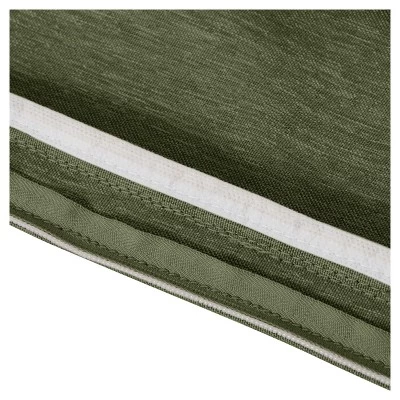 Montlake Fadesafe Round Patio Dining Seat Cushion Set - Heather Fern Green - Classic Accessories 10 Montlake Fadesafe Round Patio Dining Seat Cushion Set - Heather Fern Green - Classic Accessories - Image 8