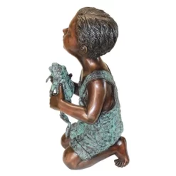 Design Toscano New Friend, Boy With Frog Cast Bronze Garden Statue -Outdoor Decoration Store GUEST 6177527c 829e 4c6e beda 36d7e9b8a8ef
