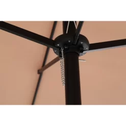 Rectangular Outdoor Patio Market Umbrella With Extra Large Base And Sand Bags - Captiva Designs -Outdoor Decoration Store GUEST 61ee5637 597f 45ff b617 a5a2d1c0fc33