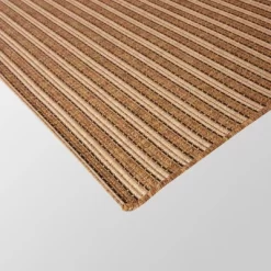 Two-Tone Stripe Outdoor Rug Black - Smith & Hawken™ -Outdoor Decoration Store GUEST 629795c3 1264 4028 9820 cf1fca3d43c7