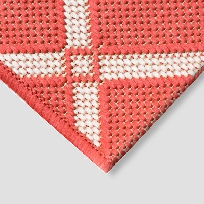 Garden Lattice Outdoor Rug - Threshold 3 Garden Lattice Outdoor Rug - Threshold