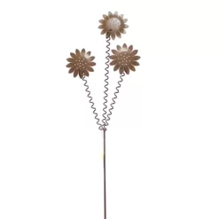 Fall Sunflower Trio Stake - One Garden Stake 32.75 Inches - Thanksgiving - F22068 - Metal - Yellow -Outdoor Decoration Store GUEST 649eb220 e1d6 4ed7 8513 de681bfc5713