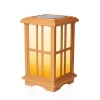 15.6" Solar Zen LED Outdoor Lantern White/Amber Light - Techko Maid -Outdoor Decoration Store GUEST 654b6c69 806e 4fa7 8e17 9452c71426d0