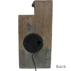 Sunnydaze Decor Sunnydaze Indoor Home Office Polyresin Faux Wooden Tiered Columns Tabletop Fountain With LED Lights - 13" -Outdoor Decoration Store GUEST 66c42ea7 f8ca 4ae2 8933 97016f78d7ea