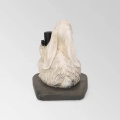 Felsmere Rabbit Umbrella Base Matte White - Christopher Knight Home -Outdoor Decoration Store GUEST 67b902a0 c335 460d 9d2a 6f3397446577