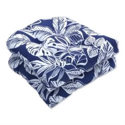 Set Of 2 Delray Outdoor/Indoor Wicker Seat Cushions - Pillow Perfect -Outdoor Decoration Store GUEST 6921a914 6fbd 4b6e be96 34750847f61e