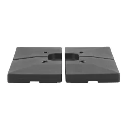 67.9lbs Square Deluxe Patio Base For Heavy And Offset Umbrella Gray - CorLiving -Outdoor Decoration Store GUEST 69ab28c8 2a1f 4593 a00c 3c1fc74a3e60