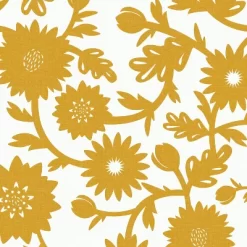 18" X 18" Outdoor Seat Cushion Gardenia Gold - Skyline Furniture -Outdoor Decoration Store GUEST 69cd98ef b552 4536 8d76 227af6b826e1 1