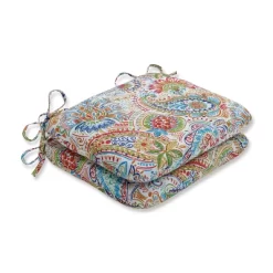 2pc Gilford Outdoor Rounded Corners Seat Cushions - Pillow Perfect -Outdoor Decoration Store GUEST 69d77177 f956 4fba 9738 5ce9ae6d0dd3