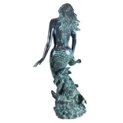 Design Toscano Goddess Of The Sea, Mermaid Of The Isles Spitting Bronze Garden Statue -Outdoor Decoration Store GUEST 6c258c07 c3ed 48c5 8c74 78e52bd6a0df
