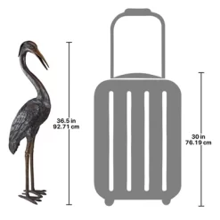 Design Toscano Medium Heron Head Low Cast Bronze Garden Statue -Outdoor Decoration Store GUEST 6c877620 a748 4ff1 ae17 1abe3a6bd598