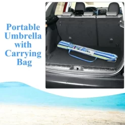 Costway 7.2 FT Portable Beach Umbrella Tilt Sand Anchor Cup Holder W/Carry Bag -Outdoor Decoration Store GUEST 6f475f0c d8ee 45fd 932f c8acfffc22e8