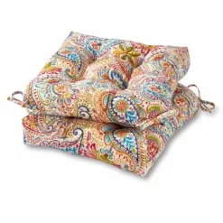 Set Of 2 Painted Paisley Outdoor Seat Cushions - Kensington Garden 17 Set Of 2 Painted Paisley Outdoor Seat Cushions - Kensington Garden -Outdoor Decoration Store GUEST 6f715e0a 7a31 4988 817e 0ea0e2493f45