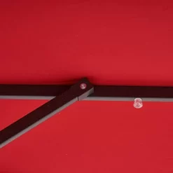 9' X 9' Solar LED Patio Umbrella With Tilt Adjustment And Crank Lift Red - Wellfor 20 9' X 9' Solar LED Patio Umbrella With Tilt Adjustment And Crank Lift Red - Wellfor -Outdoor Decoration Store GUEST 6f9cbf90 ebb8 49a4 90f1 3ecf65afd2dc