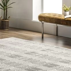 NuLOOM Valerie Textured Geometric Indoor/Outdoor Patio Area Rug -Outdoor Decoration Store GUEST 6fd44b79 3822 47ab b5d1 3ff8f38a95a7