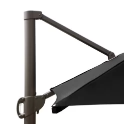 Crestlive Products 11.5'x11.5' Luxury Aluminum Frame Double Top Round Offset Cantilever Umbrella Black -Outdoor Decoration Store GUEST 70d4e3d5 2913 46a9 9f80 38a100306c1b