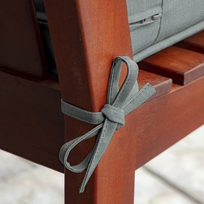 18" X 46" ProFoam Outdoor Bench Cushion - Leala Stone Gray - Arden Selections 8 18" X 46" ProFoam Outdoor Bench Cushion - Leala Stone Gray - Arden Selections - Image 6