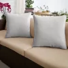 2pk Square Sunbrella Corded Indoor Outdoor Throw Pillows Gray -Outdoor Decoration Store GUEST 72b8e9af c9ab 43a8 94c3 e968a1d32542