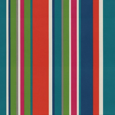 2pk Oversize St. Lucia Stripe Rectangular Throw Pillows Blue - Pillow Perfect 3 2pk Oversize St. Lucia Stripe Rectangular Throw Pillows Blue - Pillow Perfect