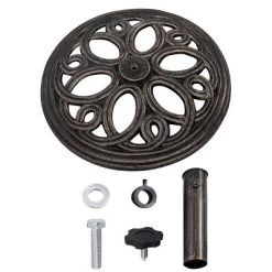 Tangkula 18"Round Umbrella Base Stand Cast Iron Heavy Duty 23lbs 10 Tangkula 18"Round Umbrella Base Stand Cast Iron Heavy Duty 23lbs -Outdoor Decoration Store GUEST 76f133c9 f30a 4fc7 864e 9d13435fa444