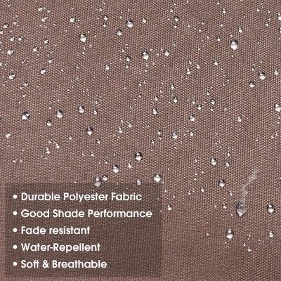 Tangkula Outdoor Auto-tilt Patio Market Umbrella W/ Double Vented 7 Tangkula Outdoor Auto-tilt Patio Market Umbrella W/ Double Vented - Image 5