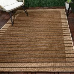 Hickory Square Outdoor Rug Tan - Smith & Hawken™