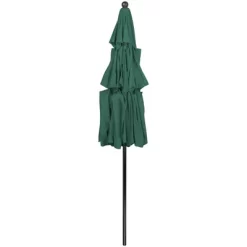 Northlight 9.75ft Outdoor Patio Market Umbrella With Hand Crank And Tilt, Green 8 Northlight 9.75ft Outdoor Patio Market Umbrella With Hand Crank And Tilt, Green -Outdoor Decoration Store GUEST 78fa63a0 05c4 4a3b 9aba 51b00be590d2