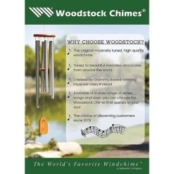 Woodstock Wind Chimes Encore Collection, Chimes Of Pluto, 27'', Wind Chimes For Outdoor, Patio, Home Or Garden Decor -Outdoor Decoration Store GUEST 7a0aabdd 4cc9 4664 9560 5b52c814926b