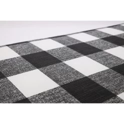 25" Anderson Floor Pillow Black - Pillow Perfect