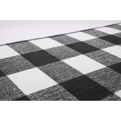 2pk Oversize Anderson Rectangular Throw Pillows Black - Pillow Perfect 3 2pk Oversize Anderson Rectangular Throw Pillows Black - Pillow Perfect