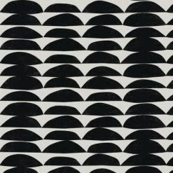 18" X 18" Outdoor Decorative Throw Pillow Halfmoon Black/White - Skyline Furniture -Outdoor Decoration Store GUEST 7abfbb99 b0a2 448e 9635 4da02304894f