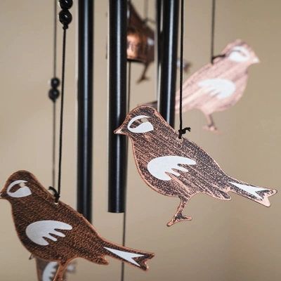 Dawhud Direct 32" H Soothing Songbirds Wind Chimes For Outside - Unisex Gift 5 Dawhud Direct 32" H Soothing Songbirds Wind Chimes For Outside - Unisex Gift - Image 3