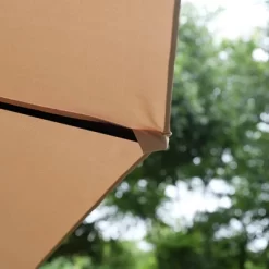 Rectangular Outdoor Patio Market Umbrella With Extra Large Base And Sand Bags - Captiva Designs -Outdoor Decoration Store GUEST 7c40e2dc ae73 4197 b917 cbe775ecbf57