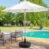 Costway 20'' Patio Fillable Round Umbrella Base Stand Holder Fit Pole 1.5''/1.9'' Outdoor -Outdoor Decoration Store GUEST 7c637f03 4463 4b2c 80eb d4a87c775ade