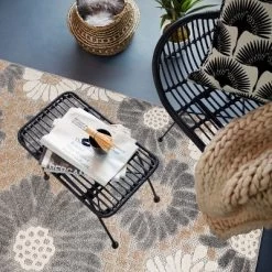 World Rug Gallery Palermo Modern Floral Indoor/Outdoor Area Rug -Outdoor Decoration Store GUEST 7d126c27 493d 4bba 8506 d8b29bb2ddea