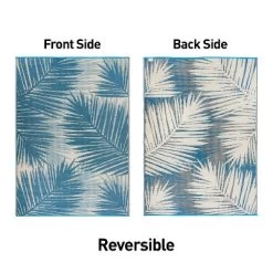 World Rug Gallery Tropical Floral Reversible Plastic Outdoor Rugs -Outdoor Decoration Store GUEST 7d16ec8b 8959 4fc0 ba27 a1f9725152d6