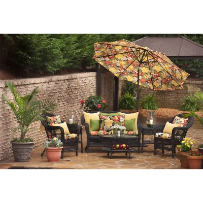 Outdoor/Indoor Rectangular Throw Pillow Set Of 2 - Pillow Perfect 7 Outdoor/Indoor Rectangular Throw Pillow Set Of 2 - Pillow Perfect - Image 5