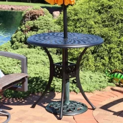 Sunnydaze Decor Sunnydaze Outdoor Heavy-Duty Cast Iron Decorative Design Patio Yard Round Umbrella Base Stand - 17" - Green 9 Sunnydaze Decor Sunnydaze Outdoor Heavy-Duty Cast Iron Decorative Design Patio Yard Round Umbrella Base Stand - 17" - Green -Outdoor Decoration Store GUEST 7f3a7a35 db48 4bc4 b867 cfb6e2199a9d