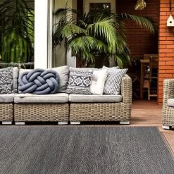 World Rug Gallery Contemporary Abstract Indoor/Outdoor Area Rug -Outdoor Decoration Store GUEST 7feff225 41bb 4ee2 b49d 71c43c0ce480